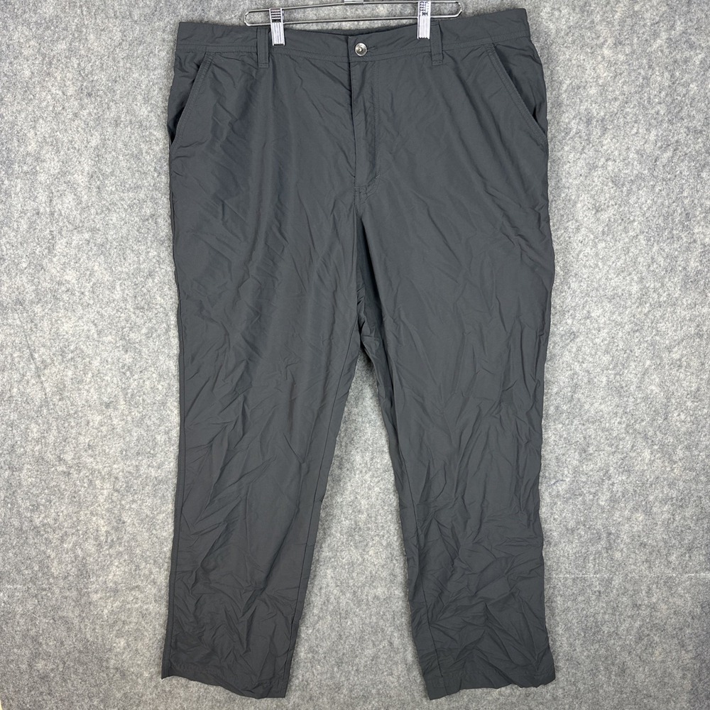 Marmot Hiking Pants Mens 38 Gray Z64340 Straight Leg Nylon Outdoor Trail Utility